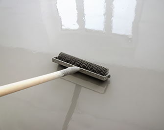 self leveling epoxy cement floor roller